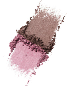 2-pack Clinique All About Shadow Duo, 14 Strawberry Fudge, travel size x 2