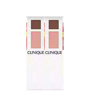 Load image into Gallery viewer, 2-pack Clinique All About Shadow Duo, 14 Strawberry Fudge, travel size x 2
