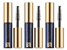 Load image into Gallery viewer, 3-pack Estee Lauder Sumptuous Extreme Lash Multiplying Volume Mascara 01 Extreme Black, travel size x 3
