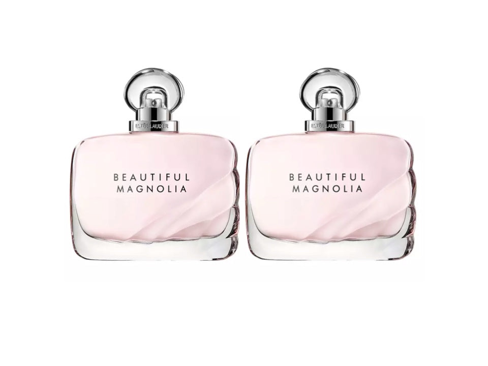 2-Pack Estee Lauder Beautiful Magnolia Eau de Parfum Purse Spray, 0.14oz/4ml x 2 = 0.28 oz / 8 ml
