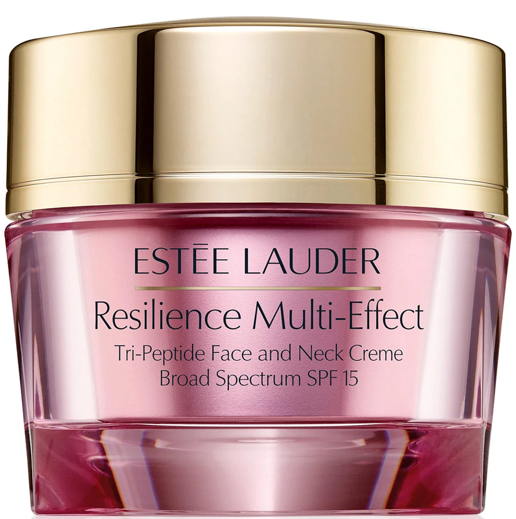 Estee Lauder Resilience Multi-Effect Tri-Peptide Face & Neck Creme SPF 15 Normal/Combination Skin 0.5 oz / 15 ml