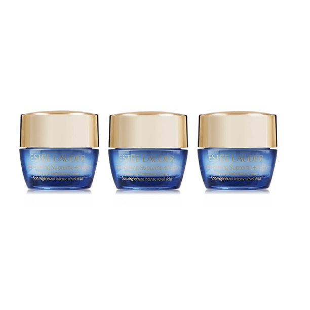 3-pack Estee Lauder Revitalizing Supreme+ Night Intensive Restorative Creme, 0.24oz/7ml x 3 = 0.72 oz / 21 ml