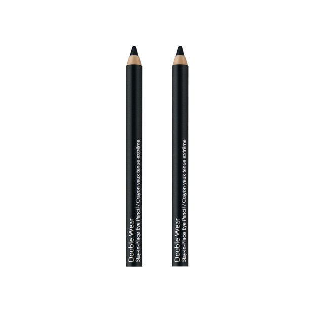 2-pack Estee Lauder Double Wear Stay-in-Place Eye Pencil, 01 ONYX (BLACK), travel size x 2